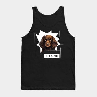 Funny Boykin Spaniel Dog Owner Humor Tank Top